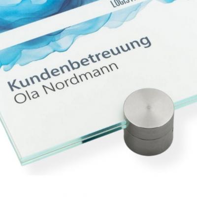 Klemmhalter Edelstahl Befestigung 30 mm groß